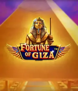 Uncover the timeless world of Fortune of Giza slot by Pragmatic Play, featuring a noble depiction of a Pharaoh amid the iconic pyramid backdrop. This graphic captures the richness of Egyptian heritage, great for fans of Egyptian-themed slots, delivering a fascinating gaming experience.